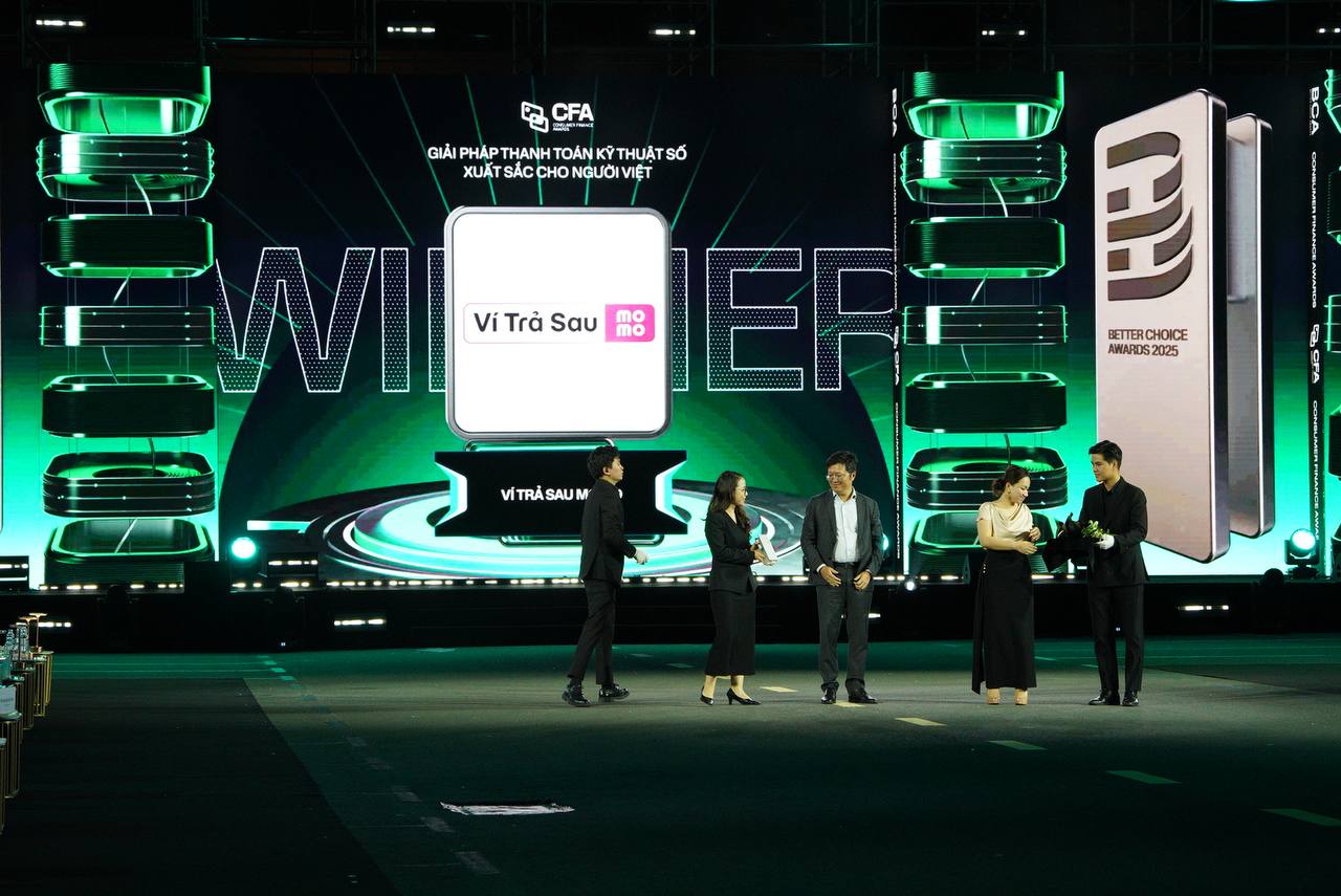 Đại diện nhận giải tại Better Choice Awards 2025